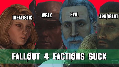 Why Fallout Factions Suck Explained And Analyzed Youtube