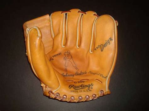 Johnny Podres Rawlings G Front Rawlings Baseball Glove Collector