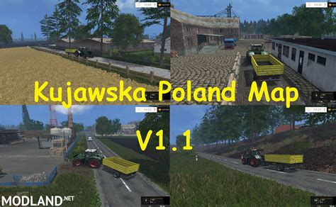 Kujawska Poland Map V 1 1 Mod For Farming Simulator 2015 15 FS LS