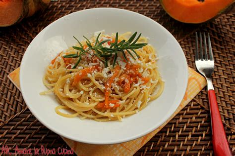 Spaghetti Con Zucca E Ricotta Salata