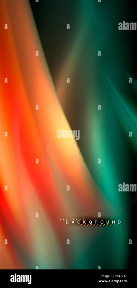 Neon Glowing Wave Magic Energy And Light Motion Background Neon