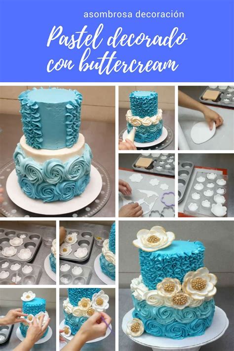 Arriba 78 Imagen Pastel De Buttercream Abzlocal Mx