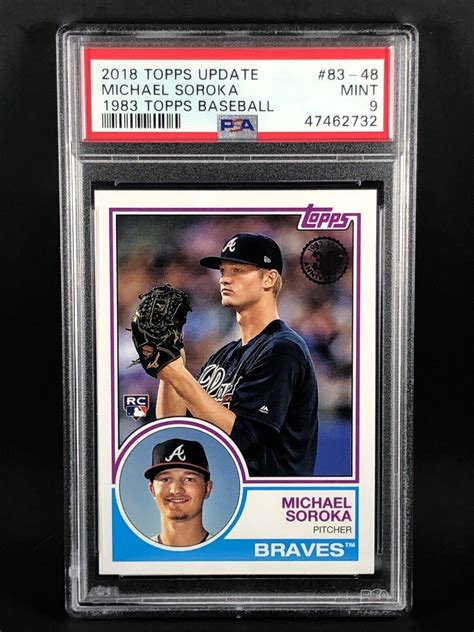 Topps Update Michael Soroka Psa Reprint Atlanta