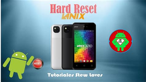 Como Reset A Un Lanix X210 YouTube