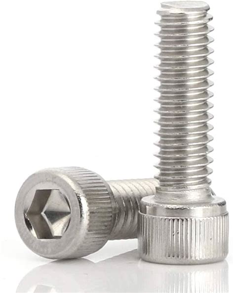 M6 Socket Head Screws Bolts Stainless Steel 304 Metric 48 Off