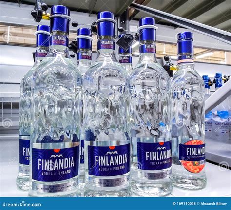 Finlandia Vodka Of Finland Ready For Sale On The Shelf In Superstore