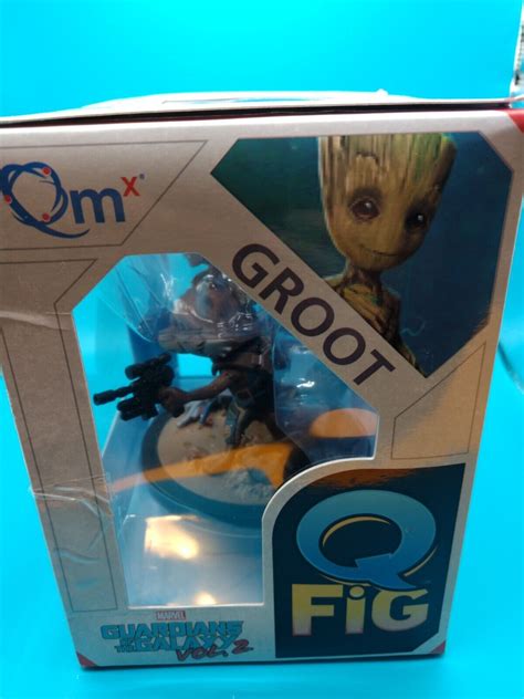 Q Fig Rocket Racoon And Groot Marvel Guardians Of The Galaxy Vol Ebay