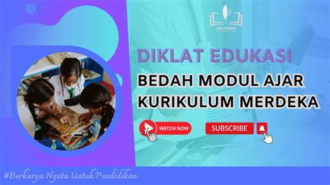 Bedah Modul Ajar Kurikulum Merdeka Youtube