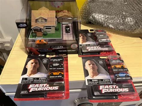 JADA TOYS FAST And Furious Nano Scene Toretto House Bundle All Brand