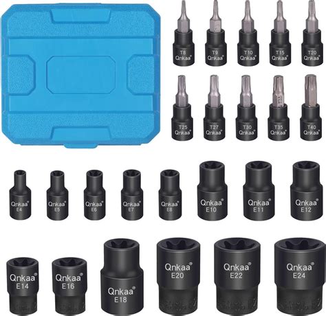 Drive Male Female Torx Star Bit Socket E Socket Set Handheld Tool 34