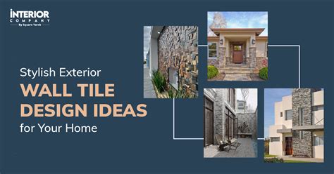 Stylish Front Wall Tile Designs: Elevate Your Home Décor