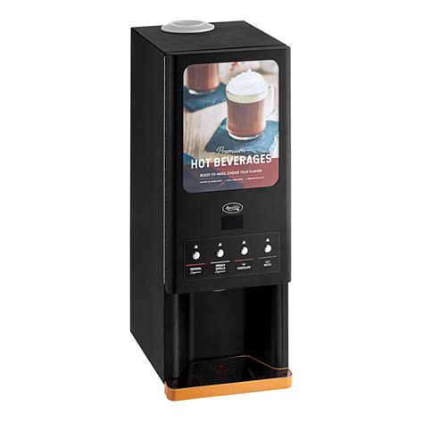 Avantco Powdered Cappuccino Hot Chocolate Machine With Three Lb Hoppers V