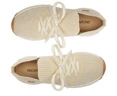 T Nis De Amarrar Knit Brilhoso Nude Lav Nia Anacapri