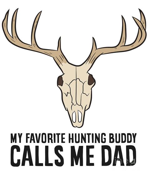 My Favorite Hunting Buddy Calls Me Dad Tapestry Textile By Eq Designs Fine Art America