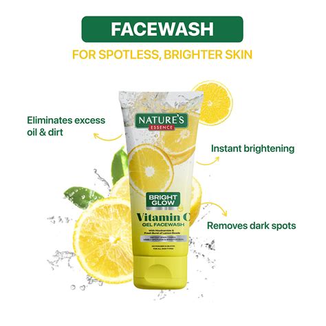 Buy Nature S Essence Bright Glow Vitamin C Gel Facewash Online