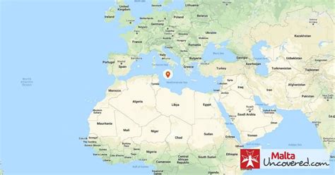 Valletta Malta Map Mainpp