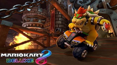 Hd Wallpaper Mario Mario Kart Deluxe Bowser Wallpaper Flare