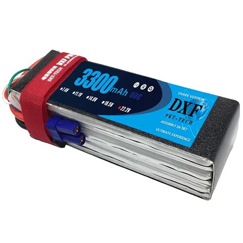 DXF 6S Lipo Battery 6S 22 2V 3300MAH 60C MAX120C T XT60 LiPo RC Battery