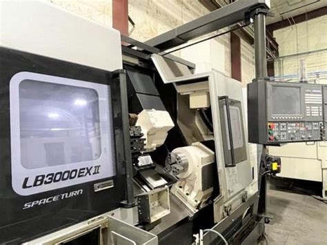 2021 OKUMA LB3000EX II 800MYW Space Turn Low Hours Live Tooling