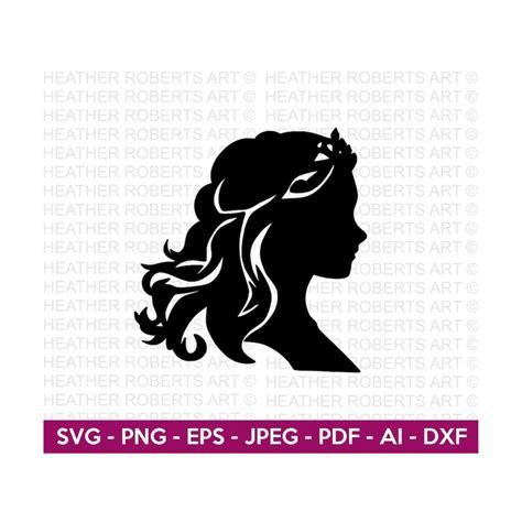Princess SVG, Little Girl SVG, Princess Silhoutte svg, Princ - Inspire ...