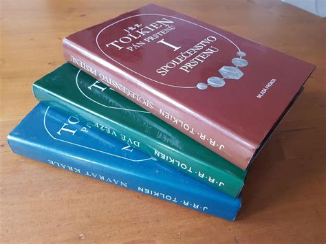 J R R Tolkien PÁn PrstenŮ KompletnÍ Trilogie Aukro