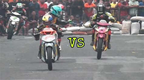 Pertarungan Final Bebek Tak Cc Open Road Race Blora Youtube