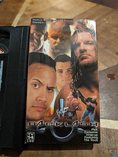 WWF Backlash 2000 VHS 2000 Wrestling WWE Stone Cold Steve Austin