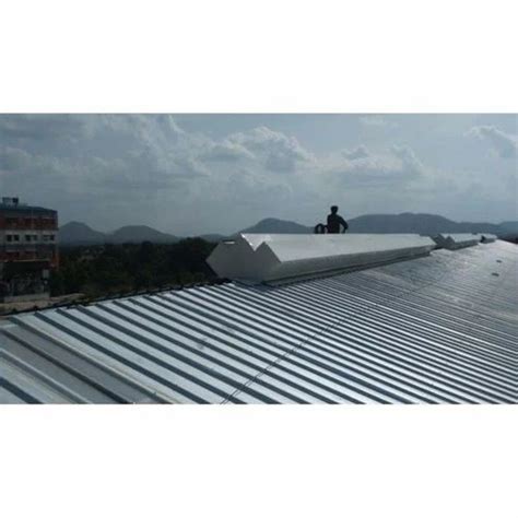 Galvanised Industrial Ridge Ventilation System 600mm Throat At Rs 6500