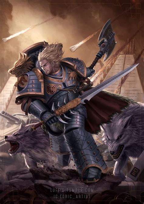 Leman Russ The Wolf King By Luffie Warhammer K Warhammer K Space