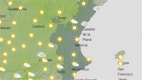 La Comunitat Espera Este Martes Chubascos Y Tormentas En La Mitad Sur Y