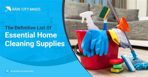The Definitive List Of Essential Home Cleaning Supplies Blog