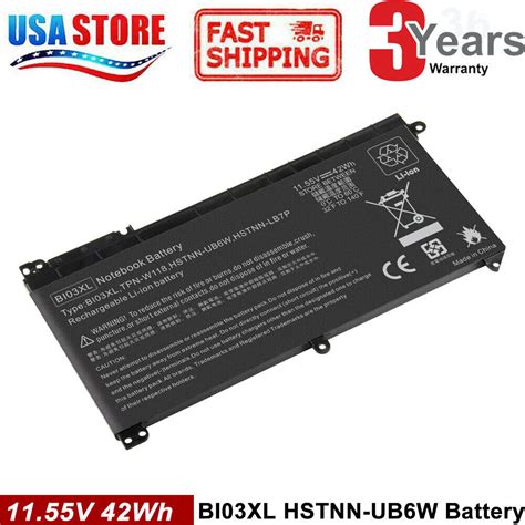 BI03XL ON03XL 844203 855 For HP STREAM 14 AX 13 U BATTERY 11 55V 41 5Wh