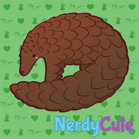 Pangolin Sticker - NerdyCute