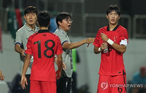 Afc U 23 아시안컵 본선 확정한 황선홍호결정력 아쉬움 연합뉴스