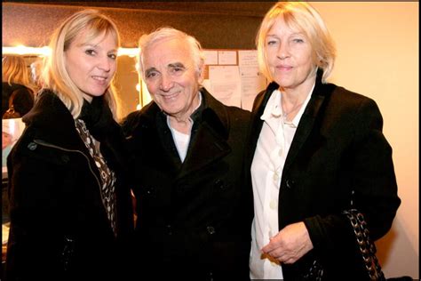 Charles Aznavour Sa Fille Katia Sa Fiert Gala