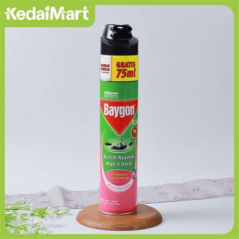 Jual Baygon Aerosol Spray Flower Garden Ml Shopee Indonesia