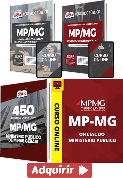 Apostilas E Curso Online Concurso Do Mp Mg Oficial E