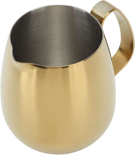 amazoncom milk frothing pitcher stainless steel art creamer cup milk