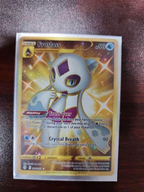 Pokémon Tcg Froslass Evolving Skies 226203 Holo Secret Rare Ebay