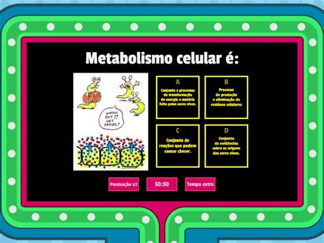 Metabolismo Celular Gameshow Quiz