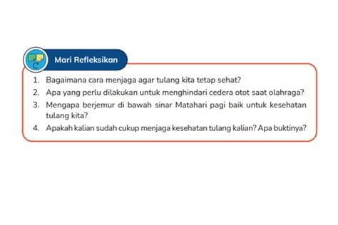 Mari Refleksikan Kunci Jawaban Ipas Kelas Halaman Kurikulum