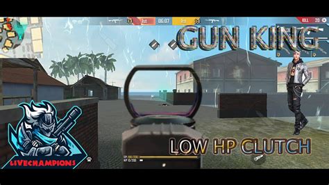 Garena Free Fire Gun King New Game Mode Clutch Youtube