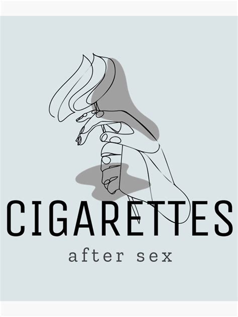 Cigarettes After Sex Poster For Sale By Harletalbot Redbubble