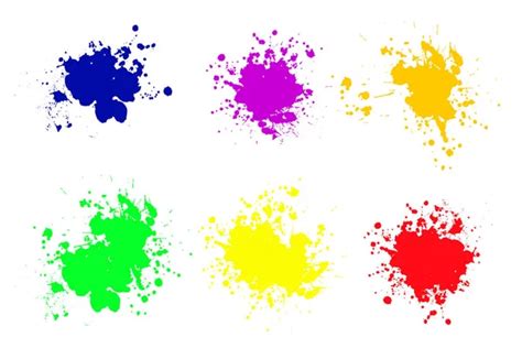 Ink Splat Grunge Colour Stock Vector Image By Nicemonkey 5482041