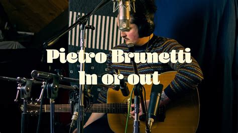 Pietro Brunetti In Or Out Analoglivesession Youtube