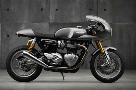 Triumph Thruxton R goes full café racer for no extra c Visordown