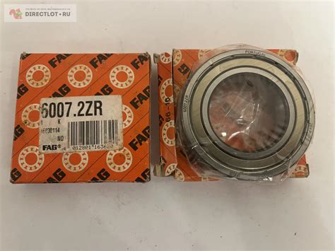 Подшипник 6007 2ZR (35мм x 62мм x 14мм) (FAG) возможный аналог 80107 ...