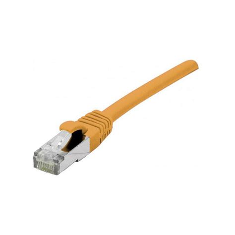 DEXLAN CORDON PATCH RJ45 S FTP CAT 6a LSOH Snagless Orange 1 50m 858533