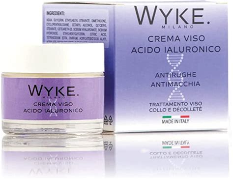 Wyke Milano Crema Viso Collo E Decollete Ml Acido Ialuronico