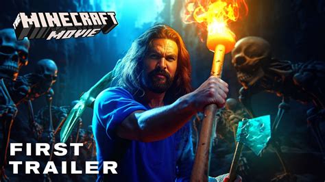 MINECRAFT The Movie First Trailer 2025 Live Action Jason Momoa